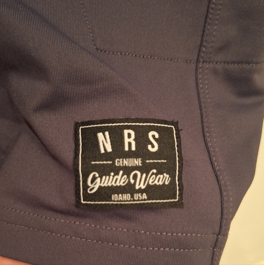 NRS Guide Wear Shorts Men's Size 40(tag 38) Gray Performance Stretch Fabric